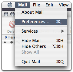 apple email configuration